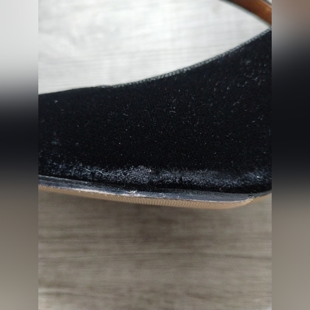 Le Monde Beryl Elegant Black Suede Mary Jane Shoes 9 - Picture 6 of 15